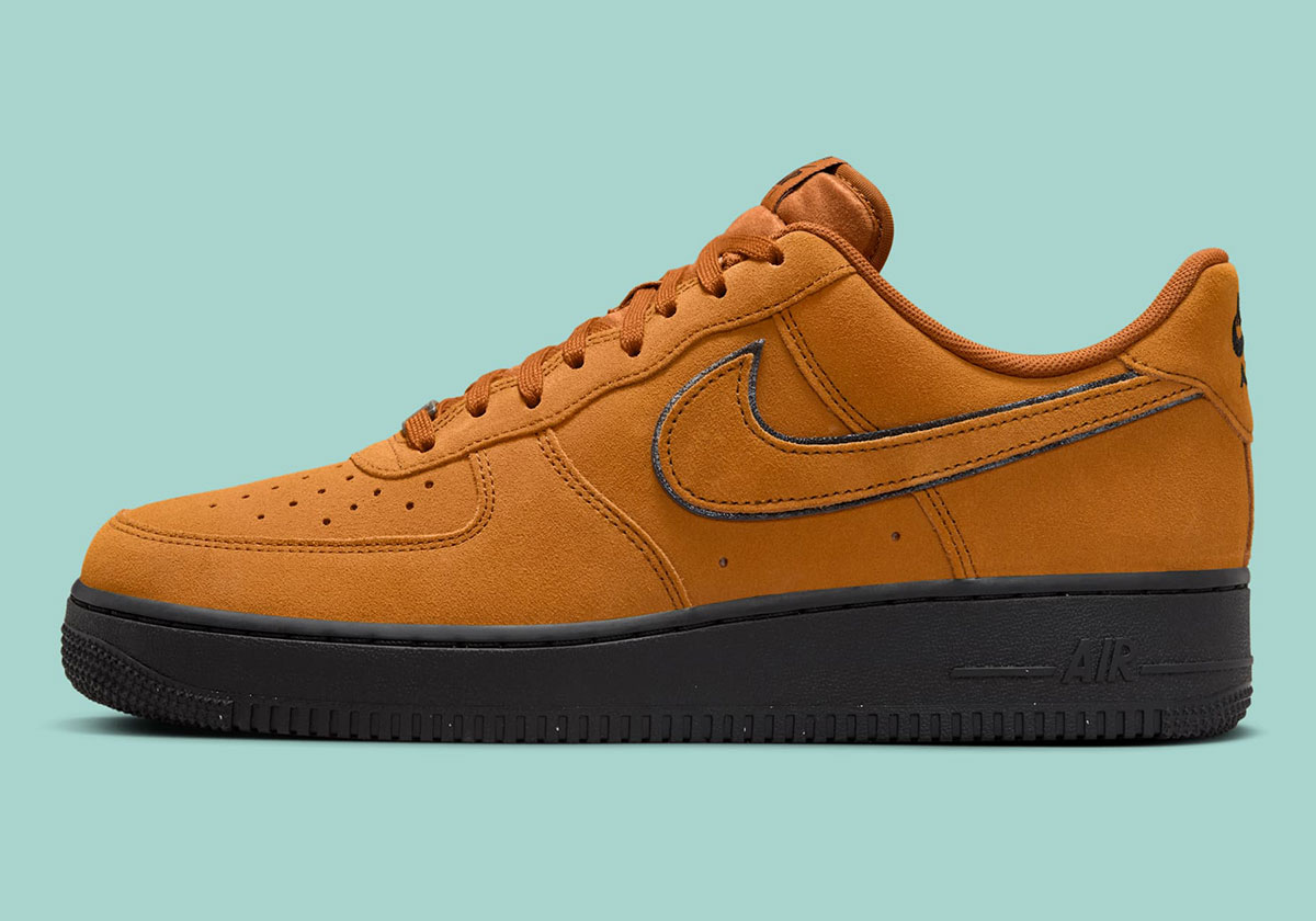 Nike Air Force 1 Low Desert Ochre Black Hq1966 700 8