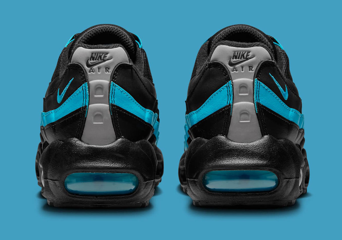 Nike Air Max 95 Gs Black Baltic Blue Pearl Grey Ii4053 010 3