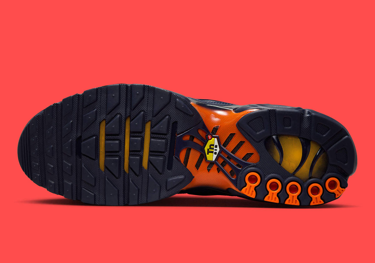 Nike Air Max Plus Lemon Venom Hyper Crimson Laser Orange Blackened Blue Dm0032 701 6