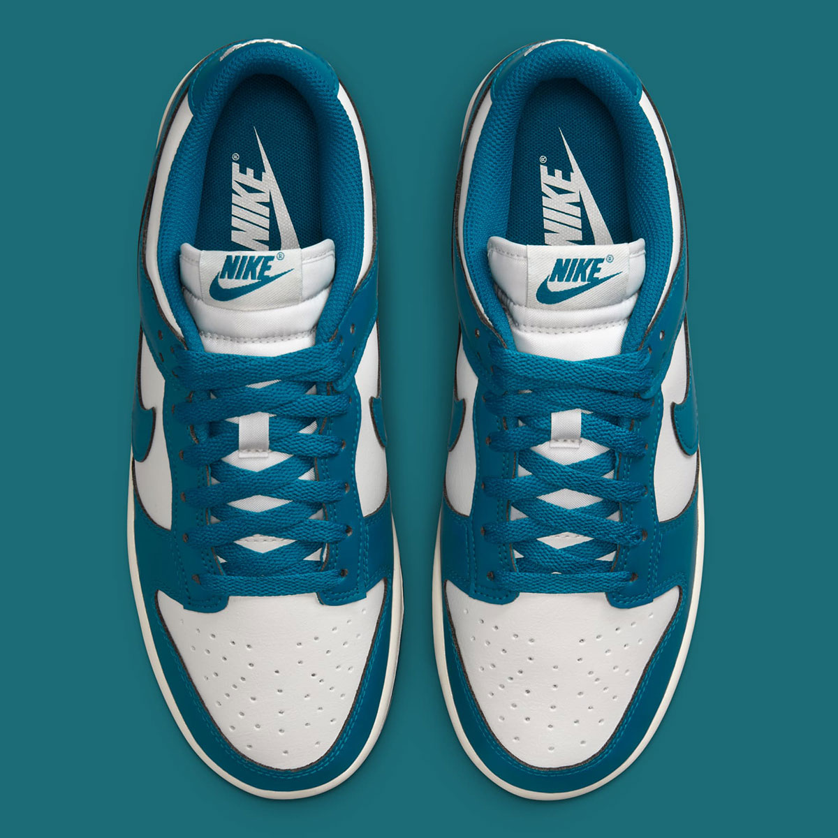 Nike Dunk Low Green Abyss Platinum Tint Sail 2