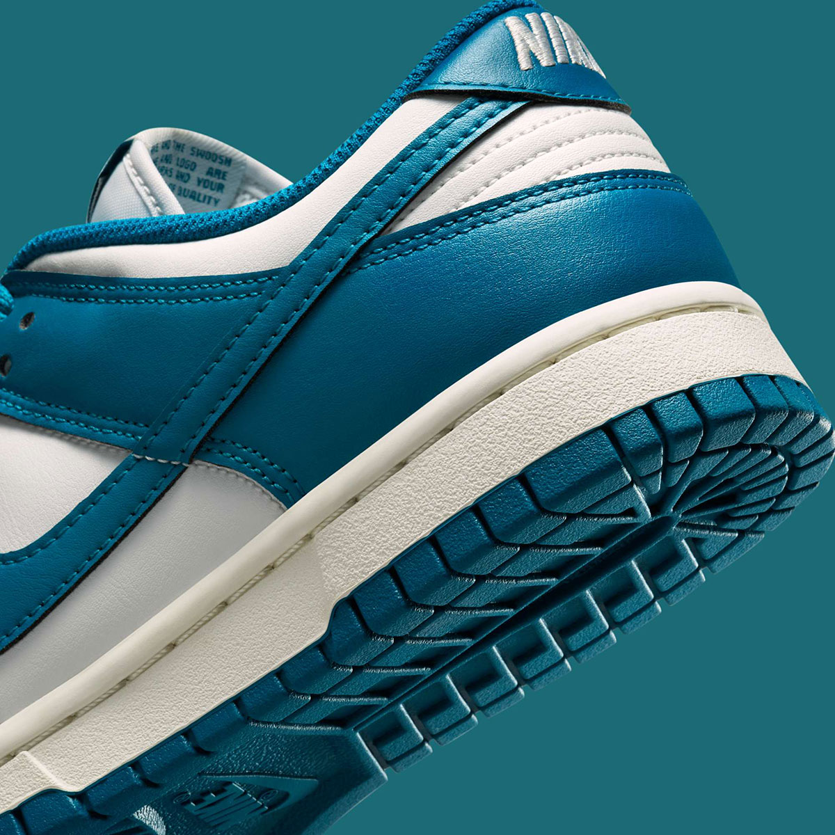 Nike Dunk Low Green Abyss Platinum Tint Sail 7
