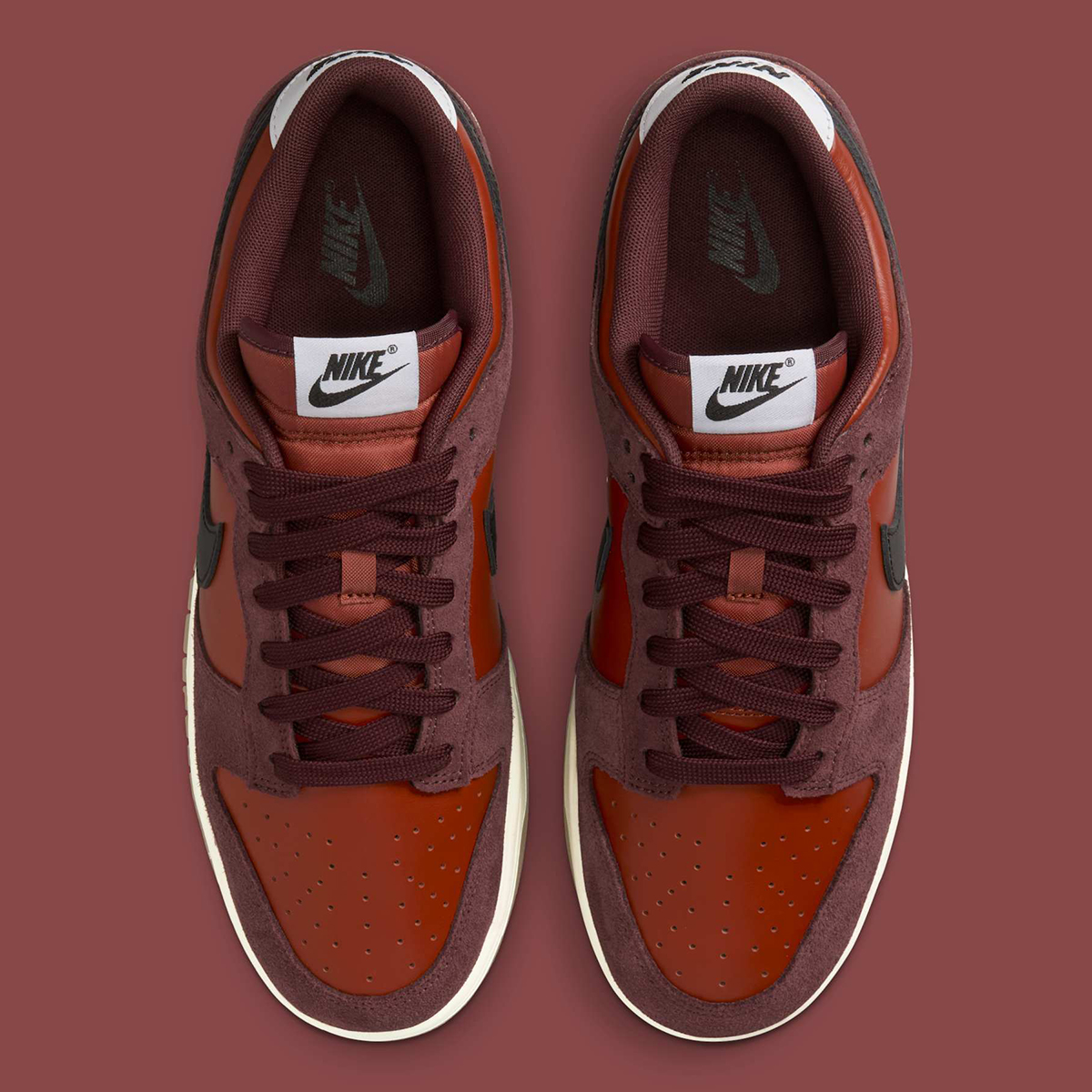 Nike Dunk Low Se Mars Stone Black Burgundy Crush Ib6399 600 2