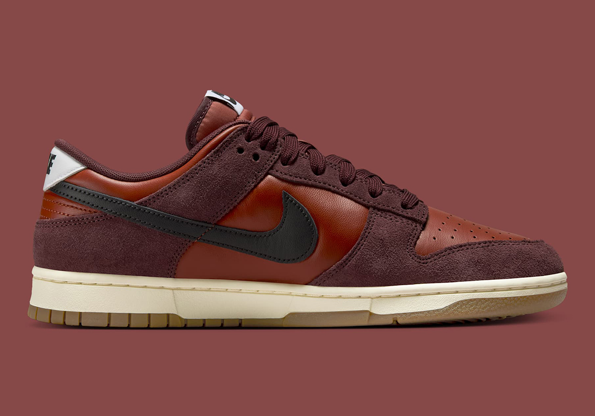 Nike Dunk Low Se Mars Stone Black Burgundy Crush Ib6399 600 3