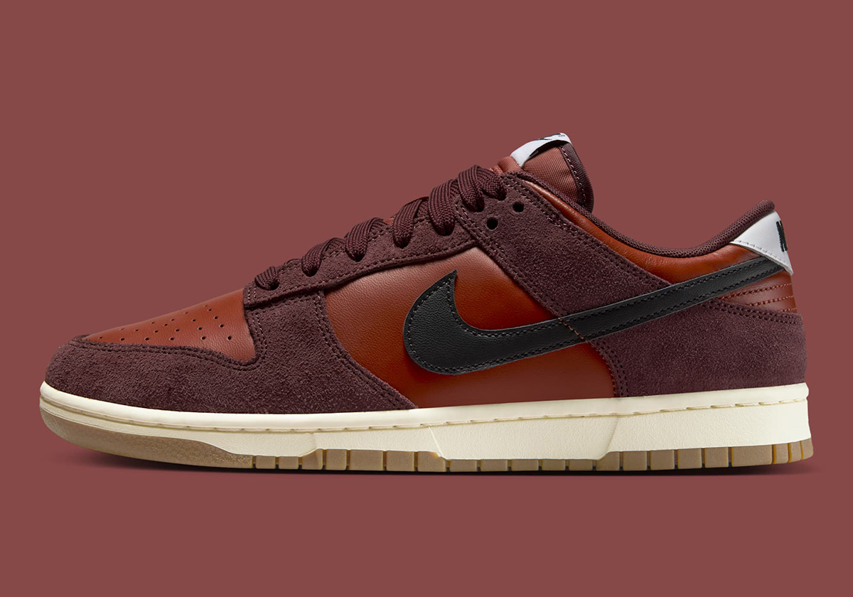 Nike Dunk Low Se Mars Stone Black Burgundy Crush Ib6399 600 5