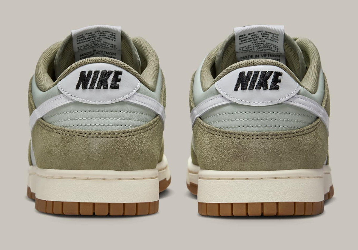 Nike Dunk Low Se Olive Coconut Milk Gum Dark Brown Ib6399 002 1