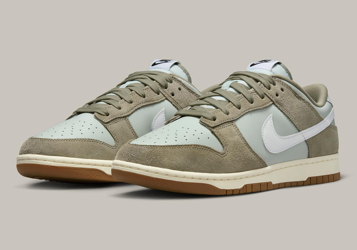 Nike Dunk Low Se Olive Coconut Milk Gum Dark Brown Ib6399 002 5