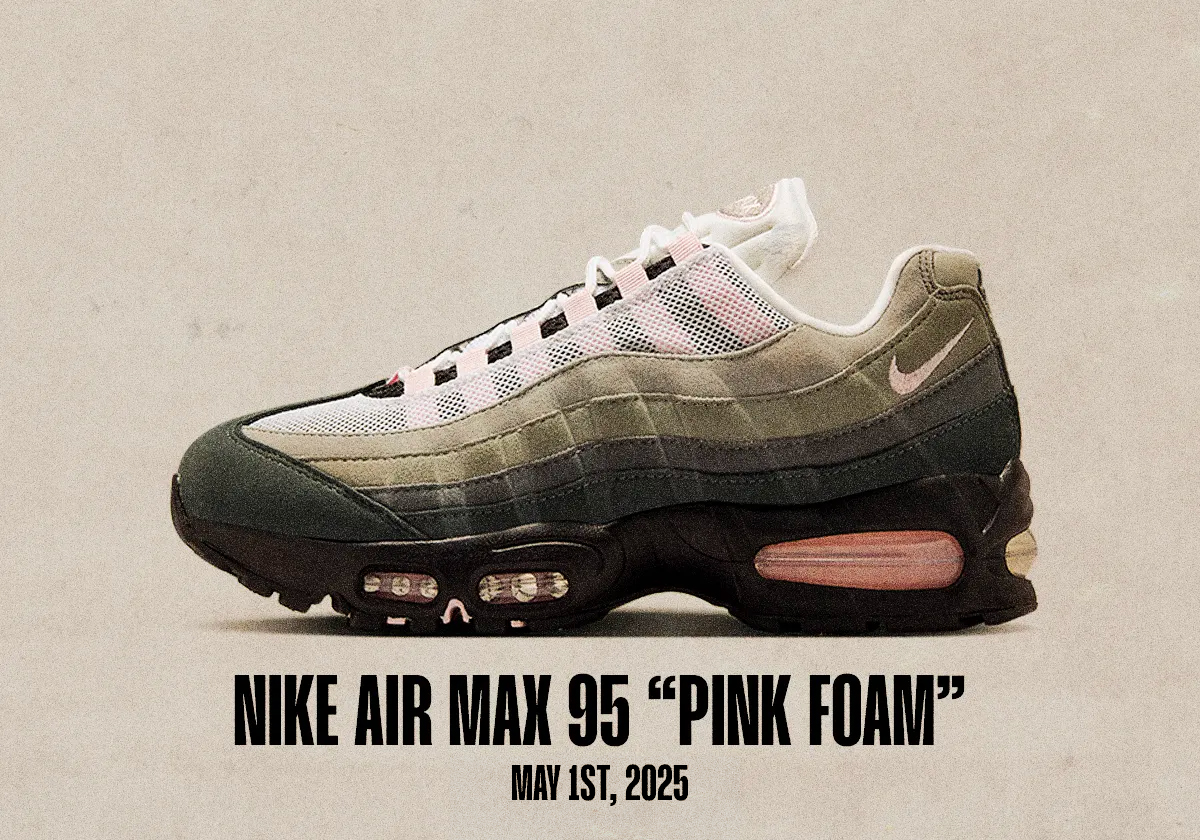 Sneaker Releases April 27 May 3 2025 Nike Air Max 95 Pink Foam