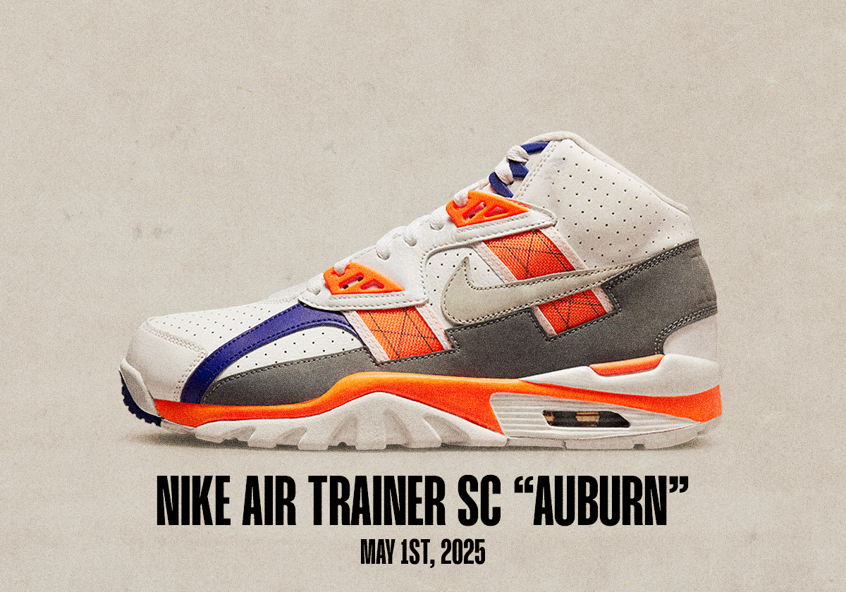 Sneaker Releases April 27 May 3 2025 Nike Air Trainer Sc Auburn