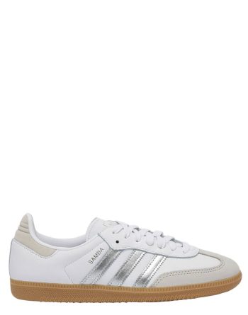Adidas Samba OG "White/Silver Metallic/Grey"