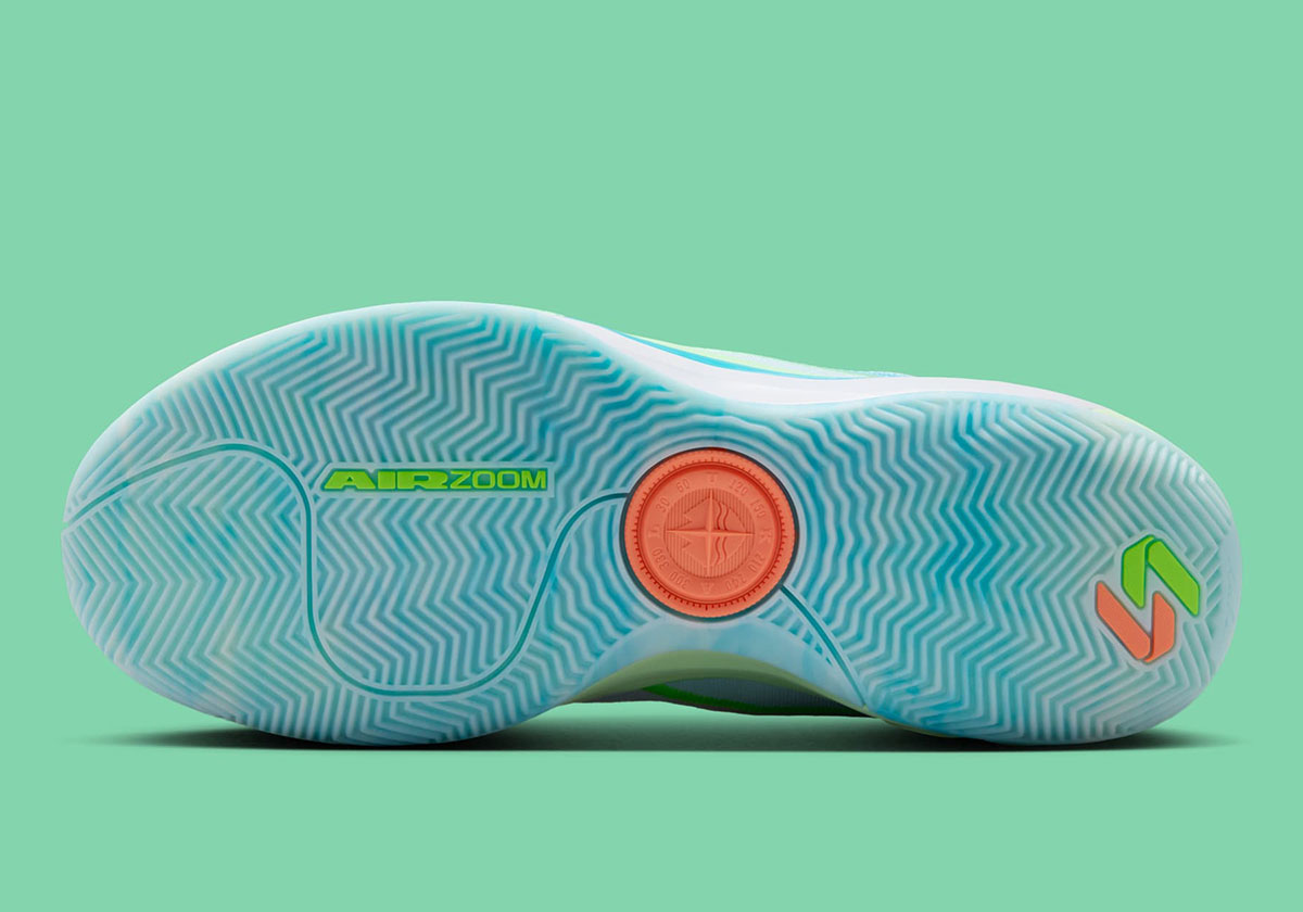 Jordan Luka 4 Laser Blue Vapor Green Football Grey Hf0823 002 2