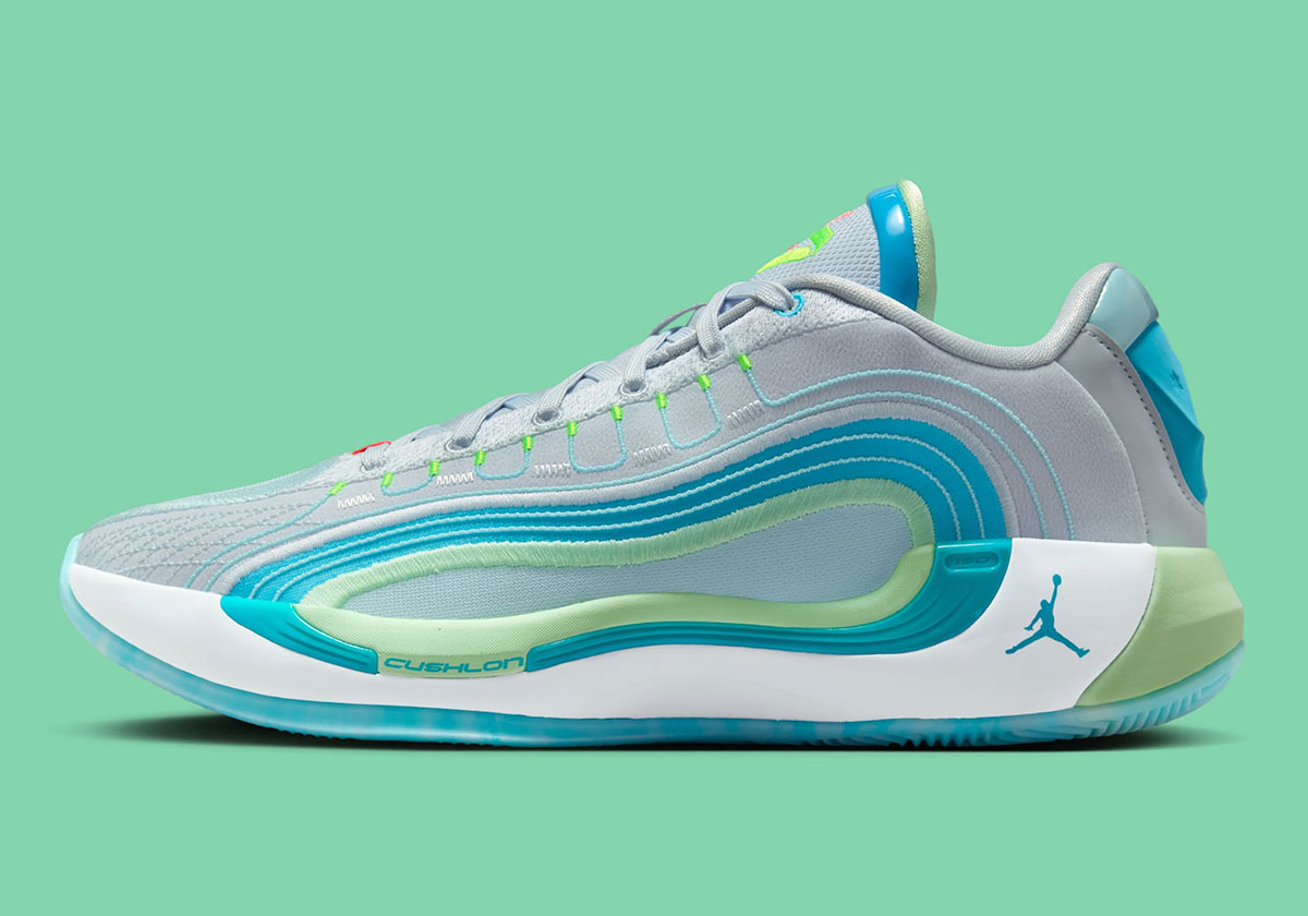 Jordan Luka 4 Laser Blue Vapor Green Football Grey Hf0823 002 4