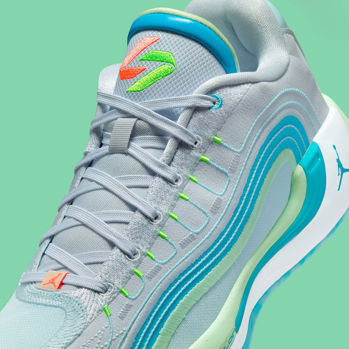 Jordan Luka 4 Laser Blue Vapor Green Football Grey Hf0823 002 7