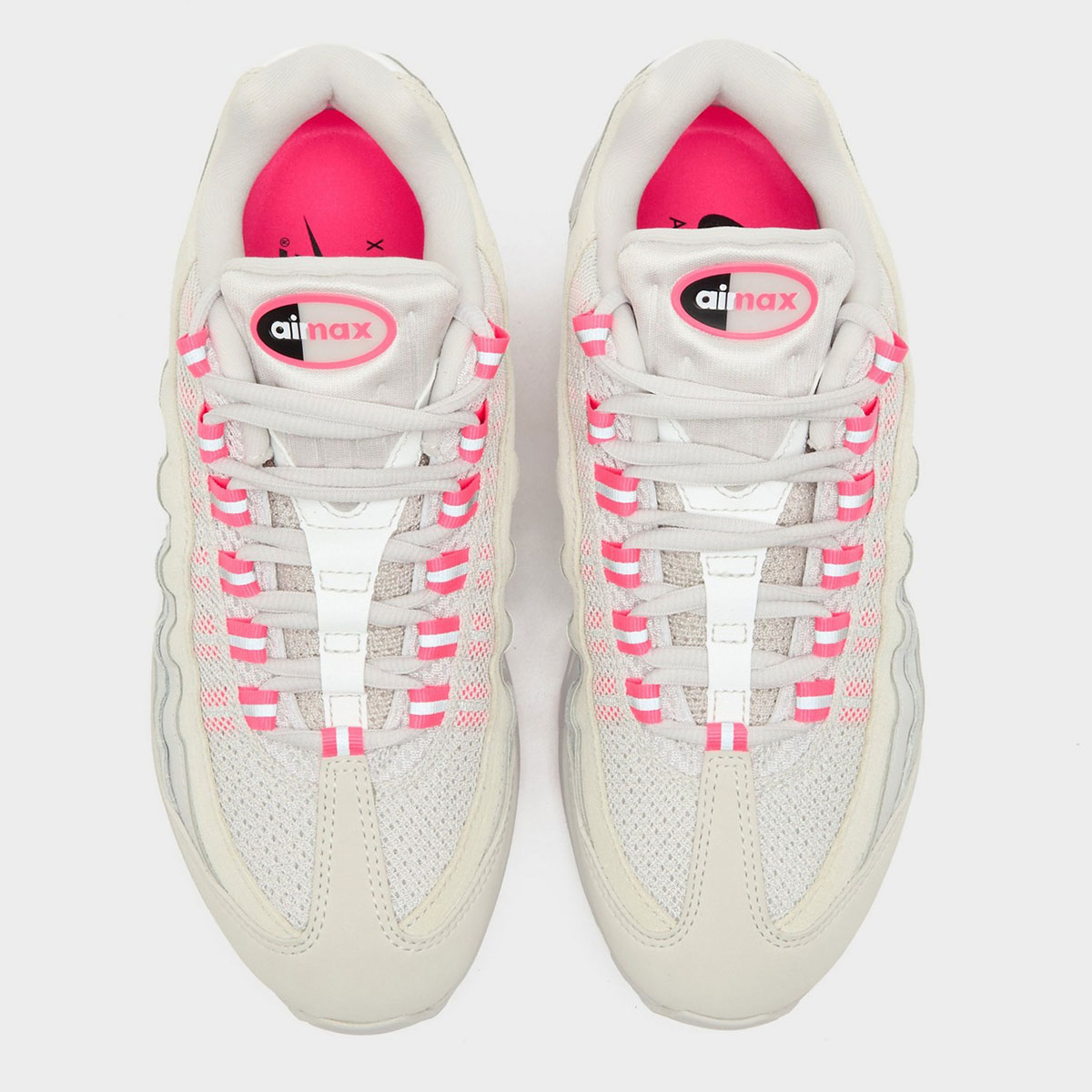Nike Air Max 95 Vast Grey Hyper Pink Pure Platinum Platinum Tint Black Ib6396 002 1