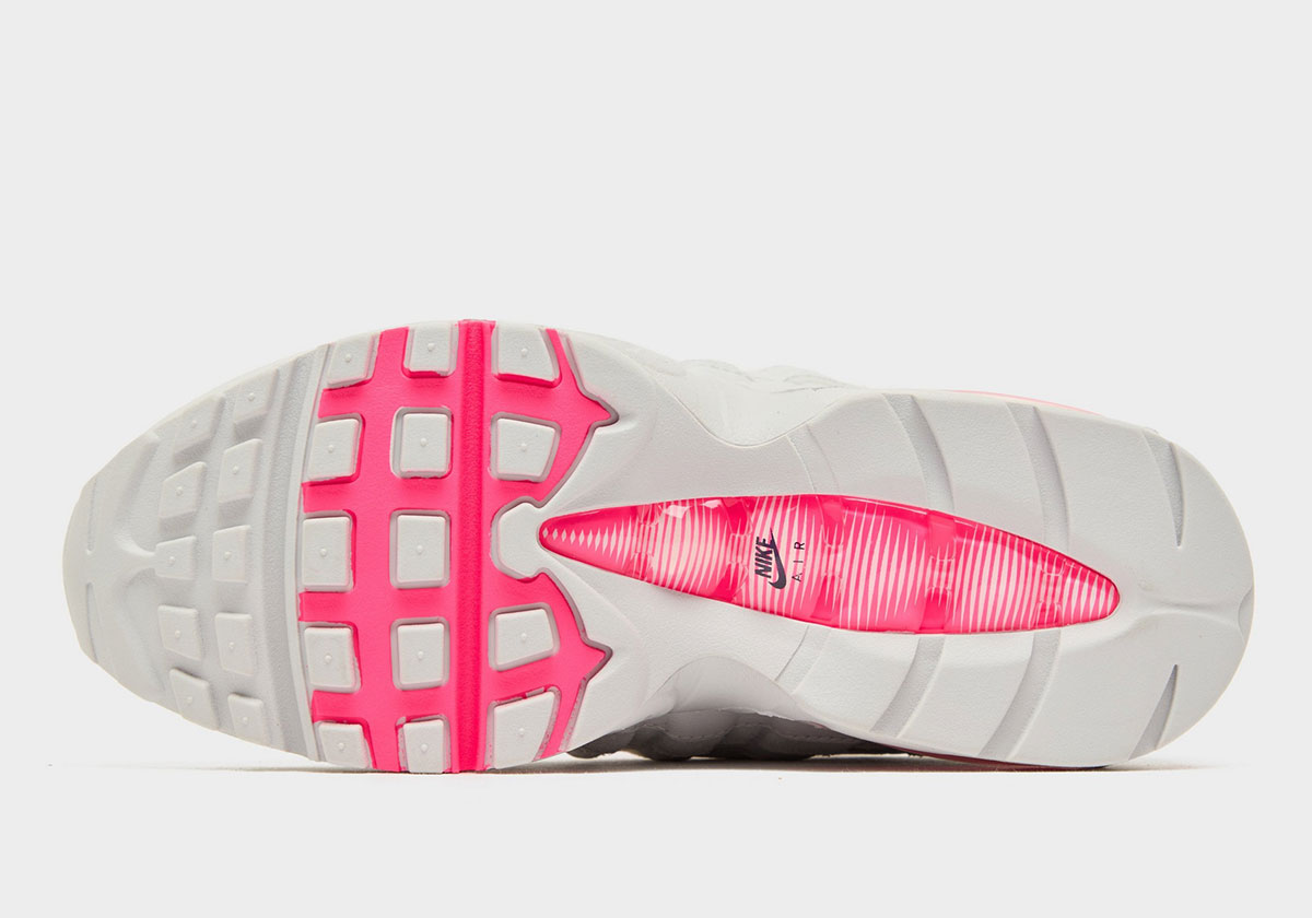 Nike Air Max 95 Vast Grey Hyper Pink Pure Platinum Platinum Tint Black Ib6396 002 3