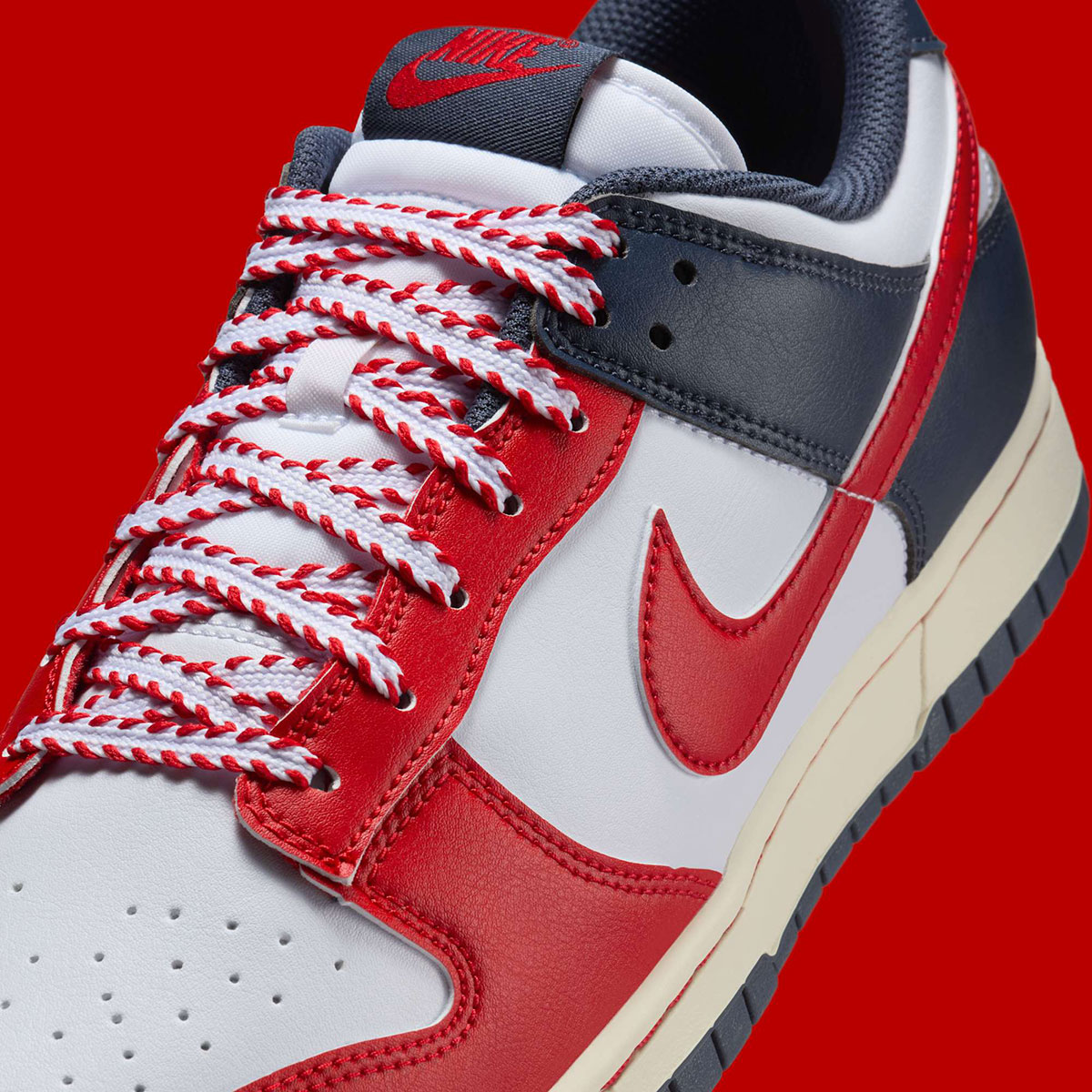 Nike Dunk Low White Thunder Blue Coconut Milk University Red Im2222 100 6