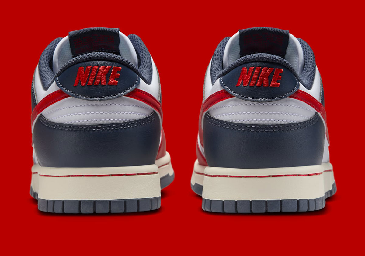 Nike Dunk Low White Thunder Blue Coconut Milk University Red Im2222 100 7