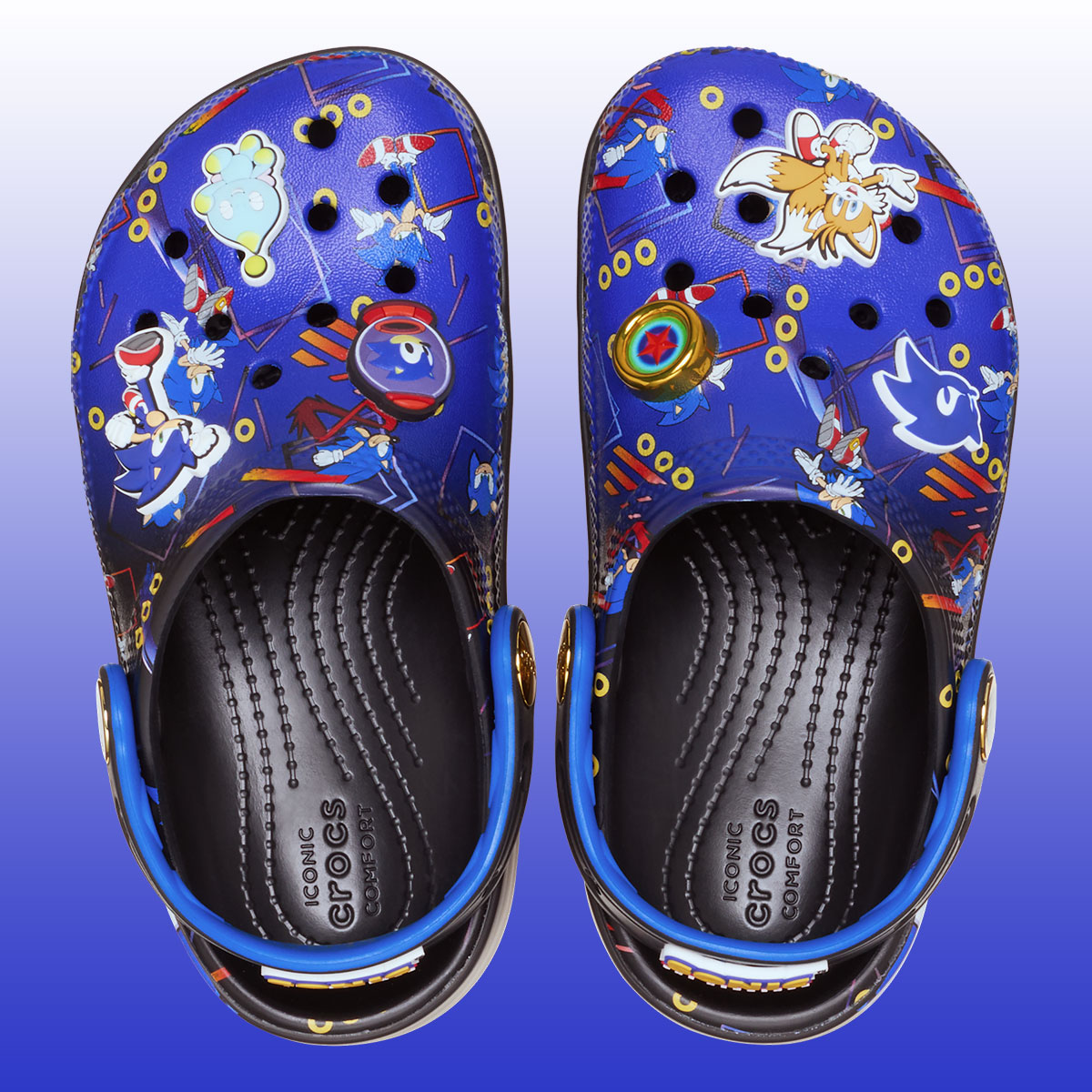 Sonic The Hedgehog Crocs Classic Clog 211209 90h 1