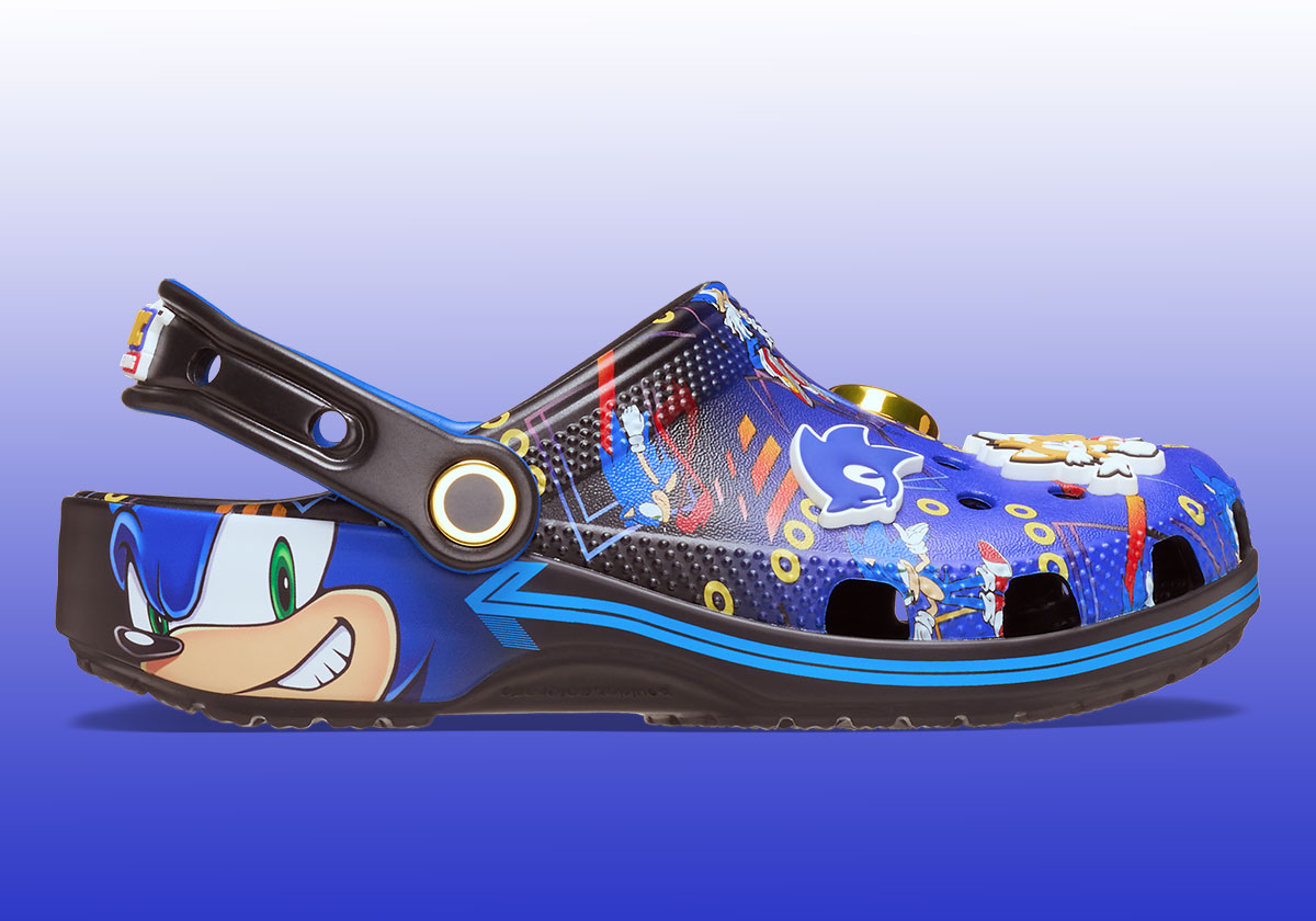Sonic The Hedgehog Crocs Classic Clog 211209 90h 5