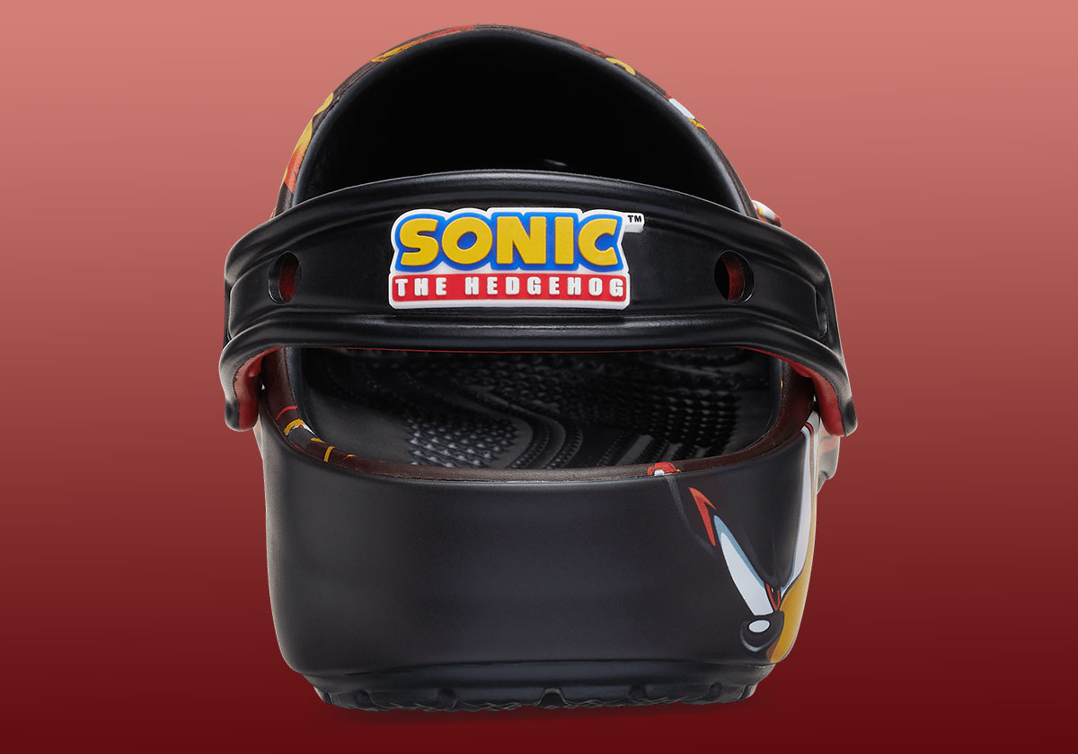 Sonic The Hedgehog Crocs Classic Clog Shadow 211465 90h 2