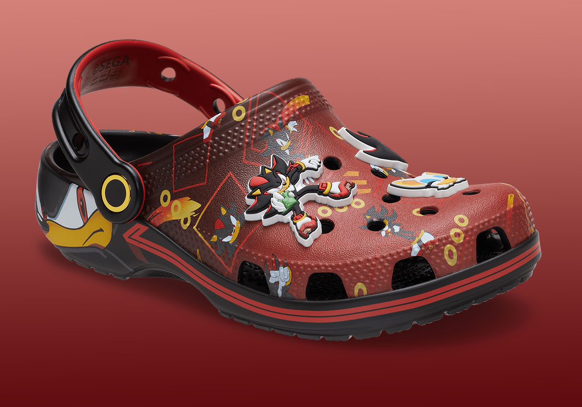 Sonic The Hedgehog Crocs Classic Clog Shadow 211465 90h 3