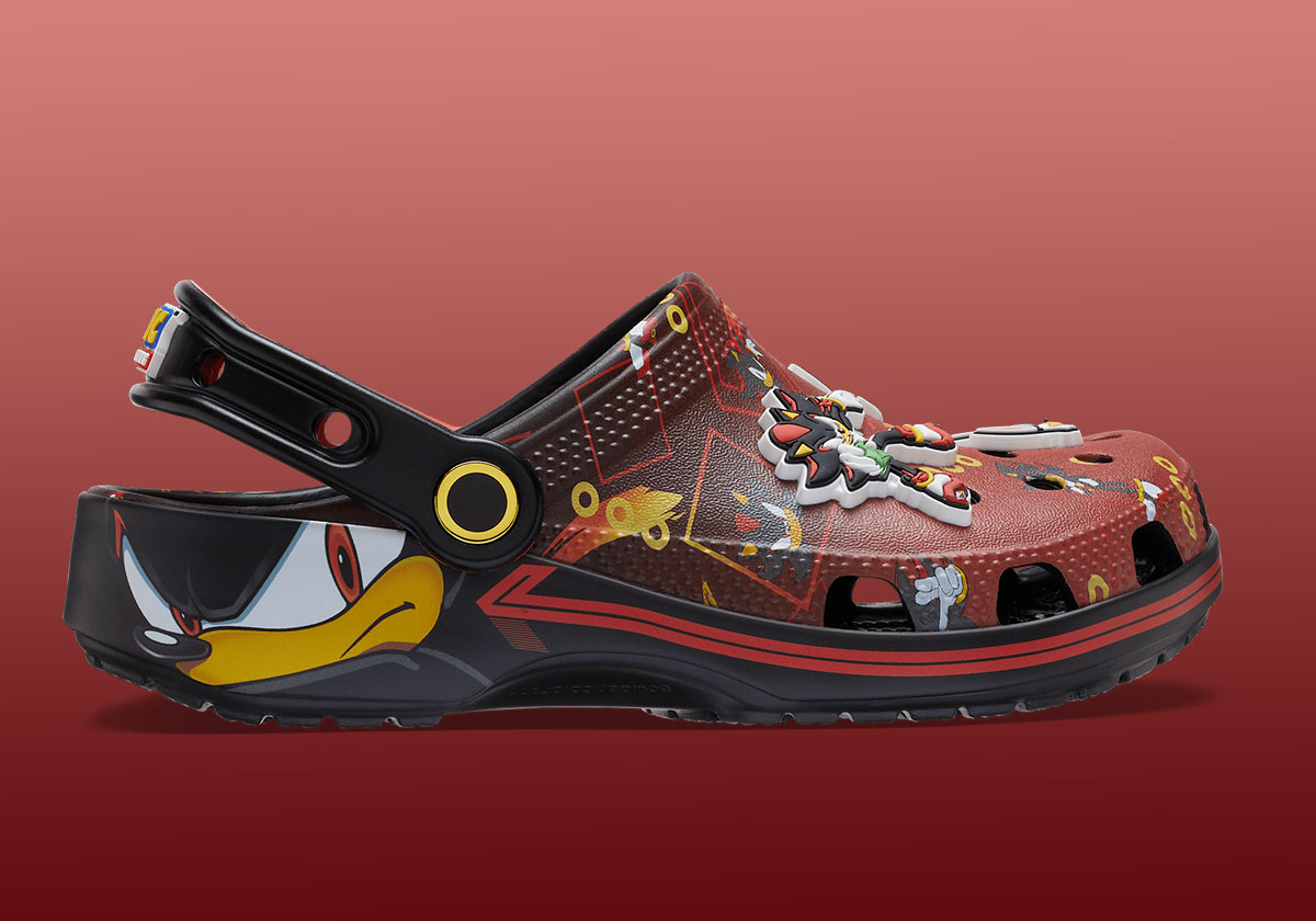Sonic The Hedgehog Crocs Classic Clog Shadow 211465 90h 4