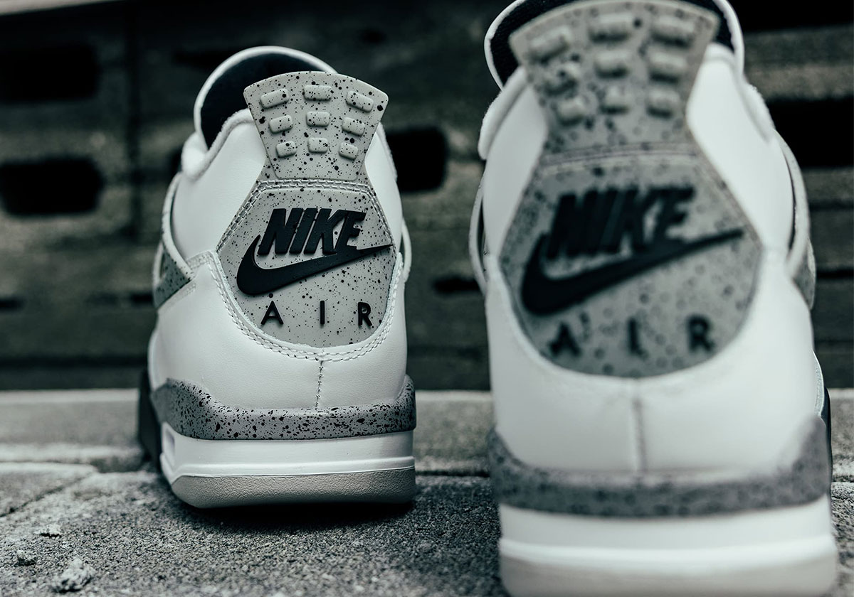 White Cement Jordan 4s 2