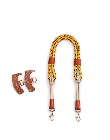 Nylon Reconstructed Strap Upgrade for Longchamp Small Tote Bags(Yellow)