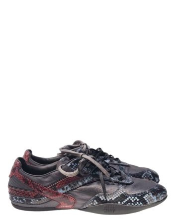 Miu Miu snakeskin sneakers