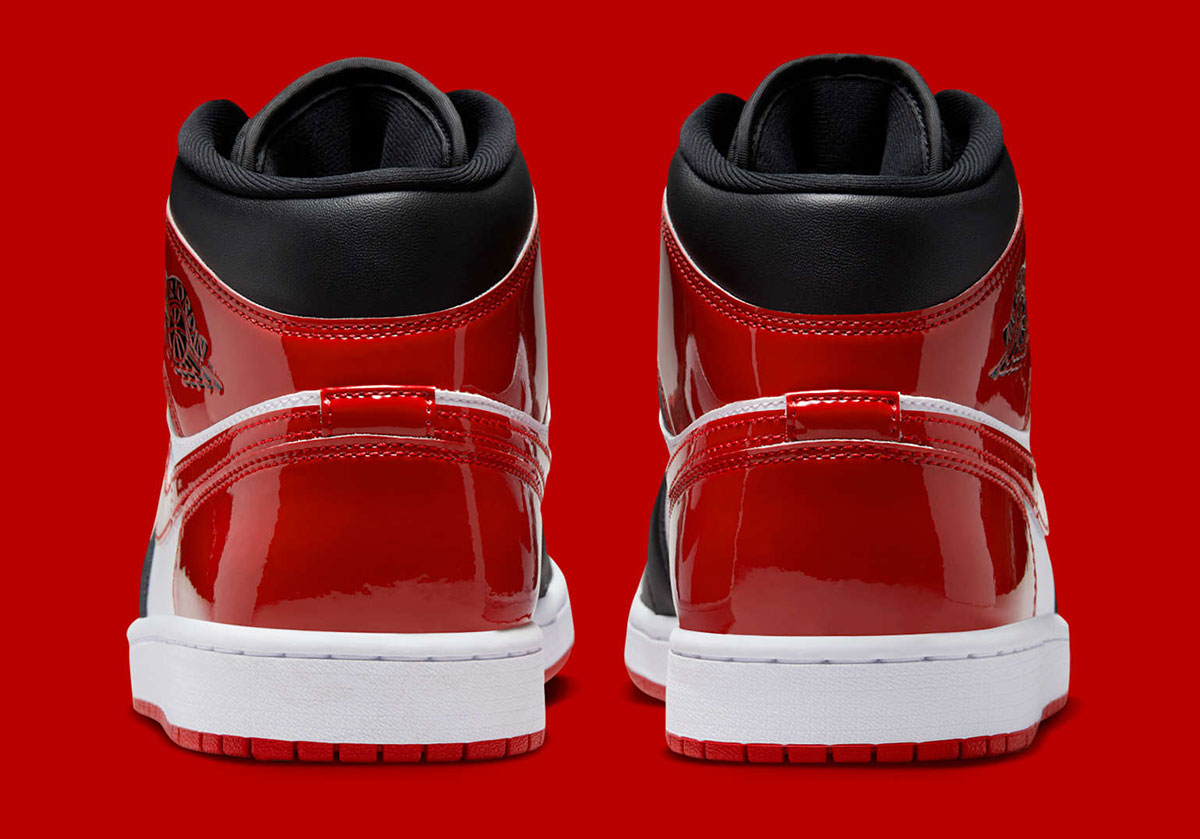 Air Jordan 1 Mid Black Varsity Red White Hv4091 006 5