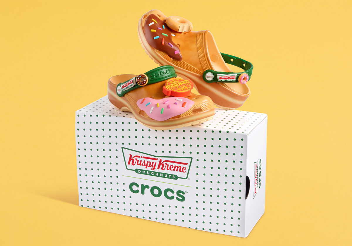 Krispy Kreme Crocs Classic Clog Release Date 1