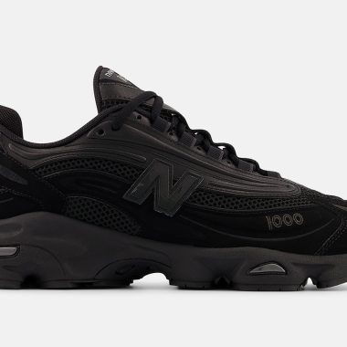 The New Balance 1000 Sports More “Black Cat” Vibes