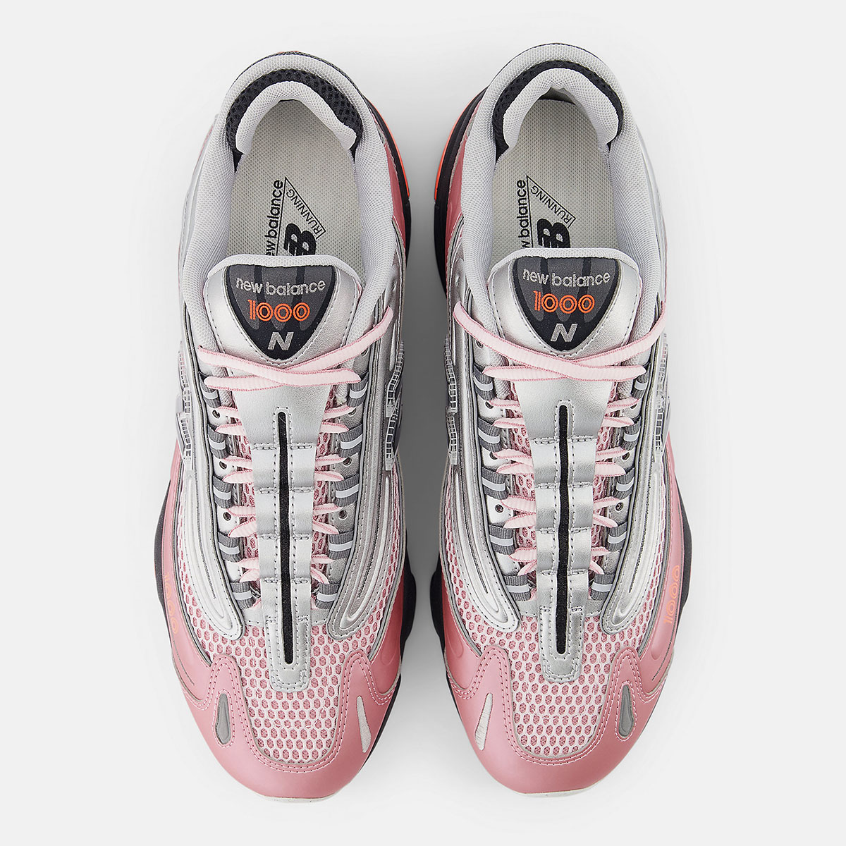 New Balance 1000 Metallic Pink Black M1000u 2