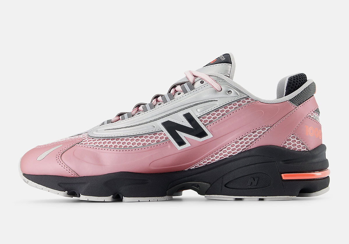 New Balance 1000 Metallic Pink Black M1000u 3