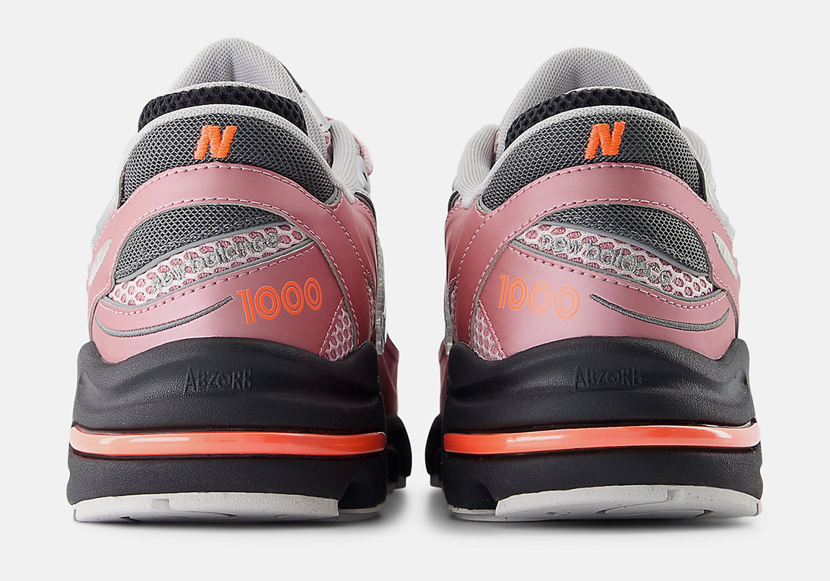 New Balance 1000 Metallic Pink Black M1000u 5