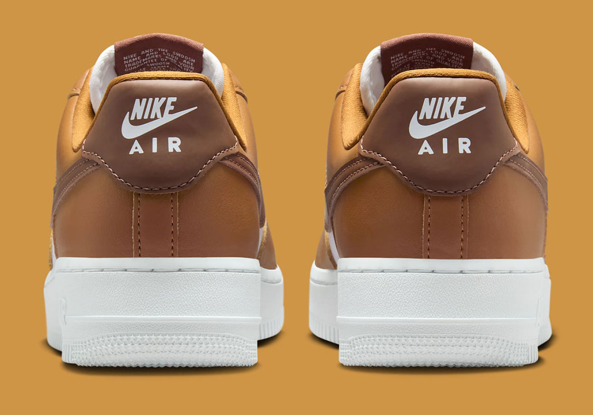 Nike Air Force 1 Low Hazelnut Fauna Brown White Metallic Silver Im6364 200 4