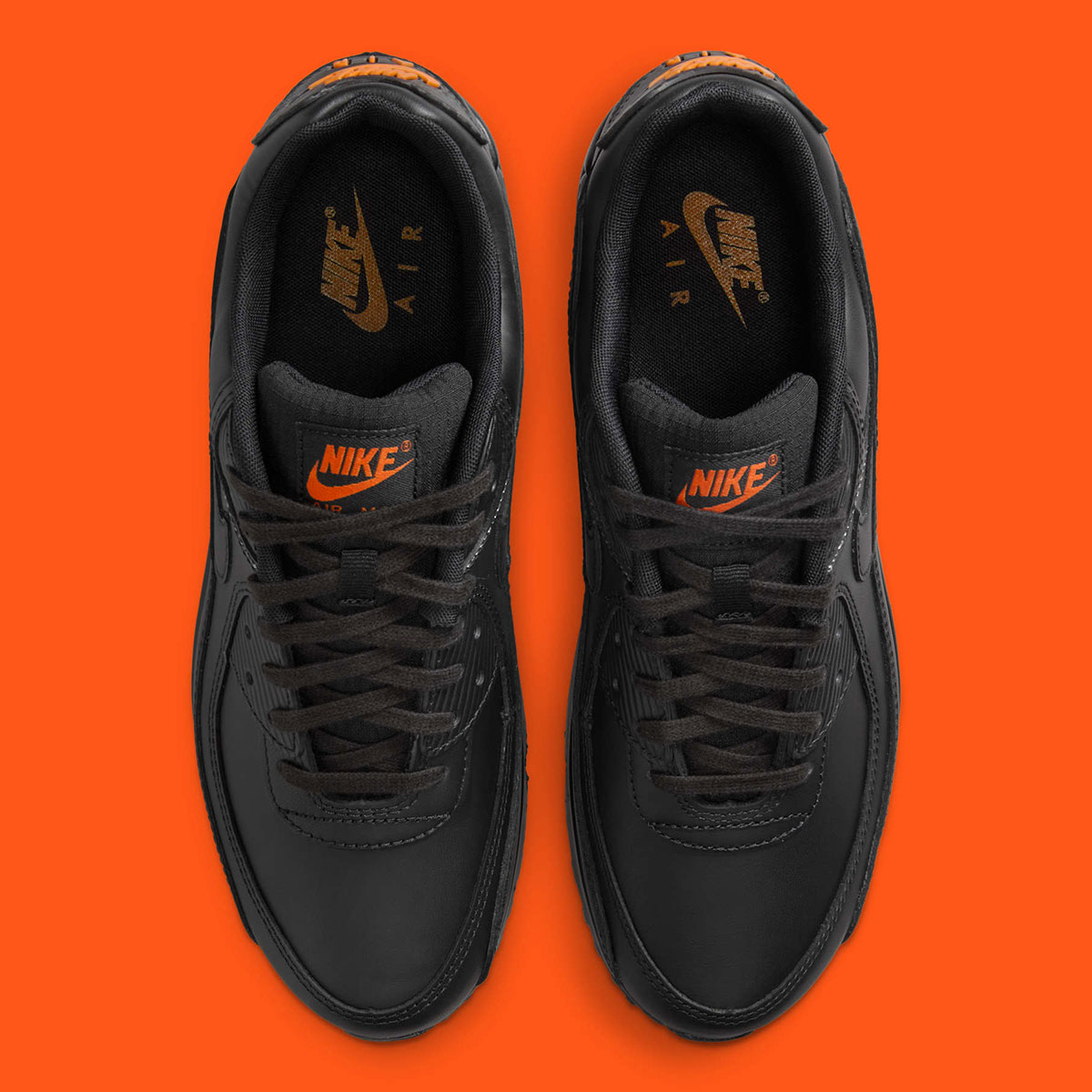 Nike Air Max 90 Black Safety Orange If5446 002 2