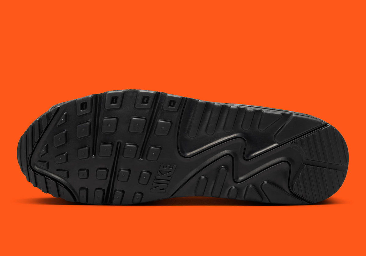 Nike Air Max 90 Black Safety Orange If5446 002 4