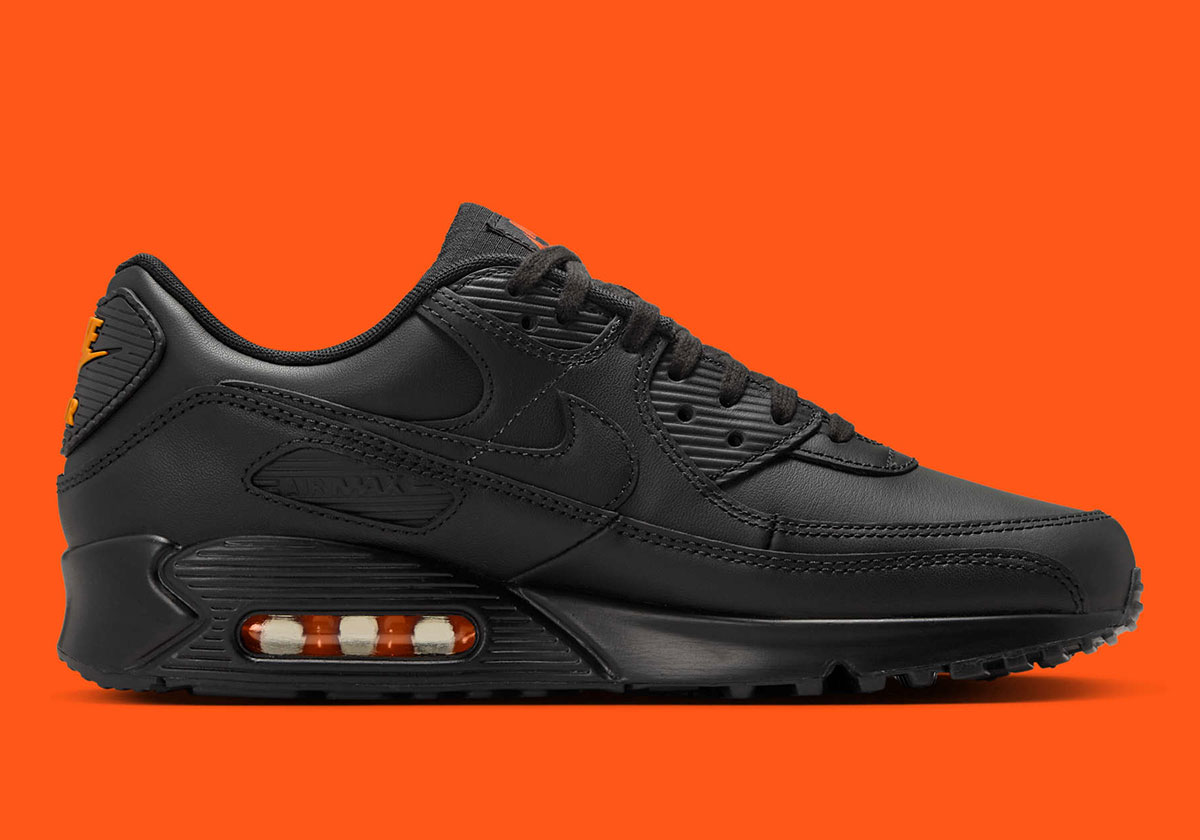 Nike Air Max 90 Black Safety Orange If5446 002 7