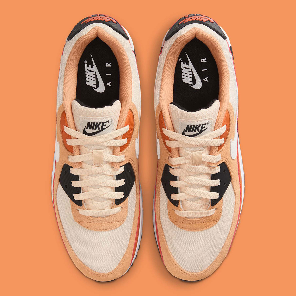 Nike Air Max 90 Copper Moon Campfire Orange Sail White Dm0029 800 1