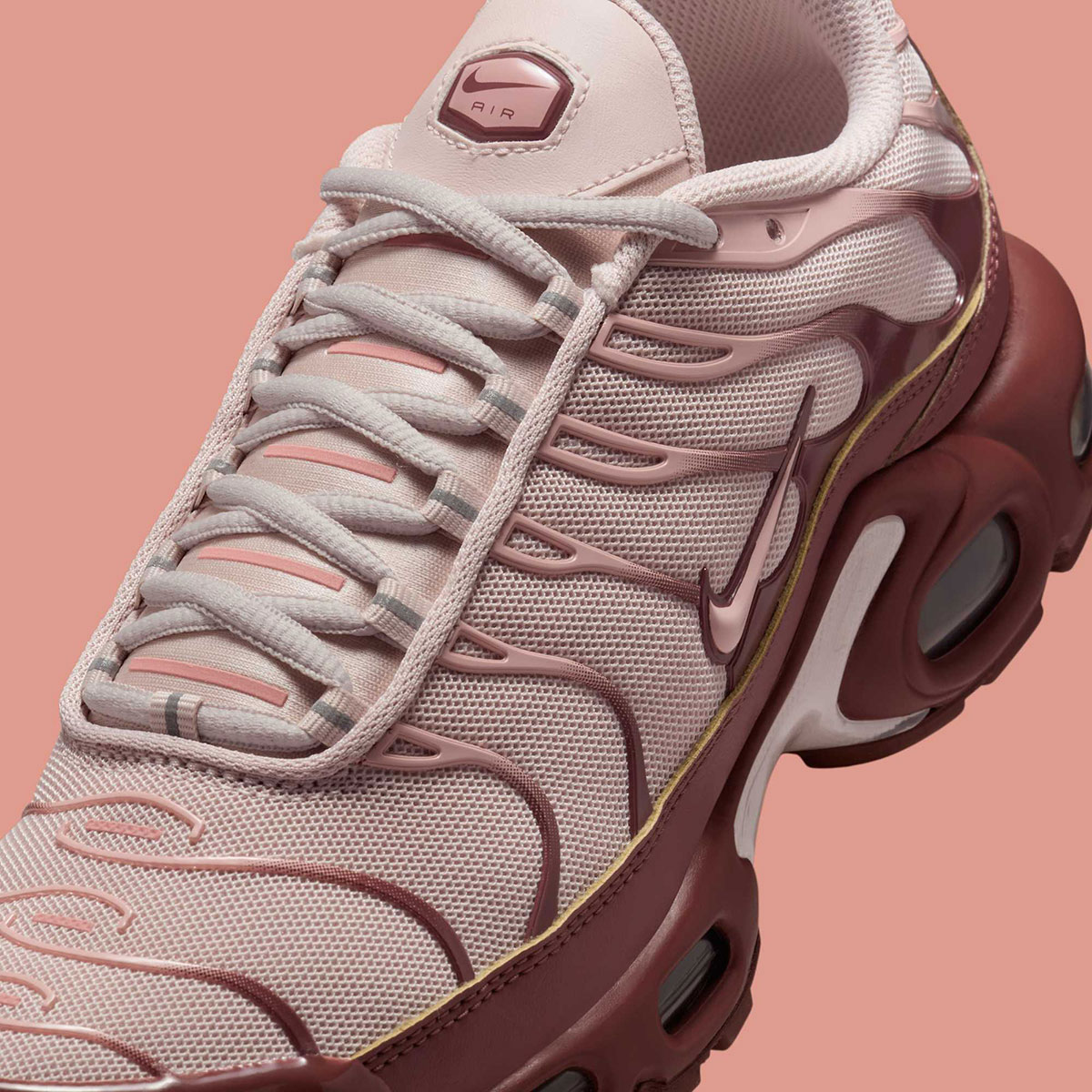 Nike Air Max Plus Red Sepia Red Stardust Silt Red Dz3671 201 2