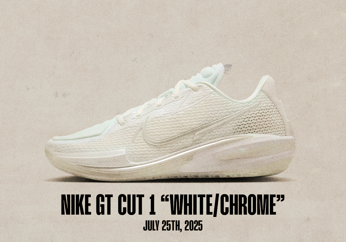 Sneaker Releases July 20 July 26 2025 Nike Gt Cut 1 White Chrome